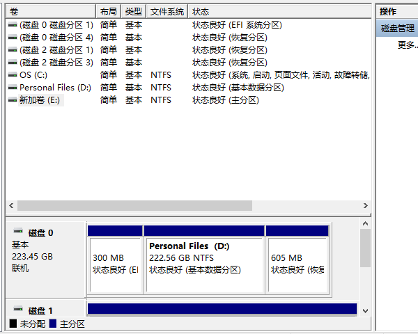 磁盘管理