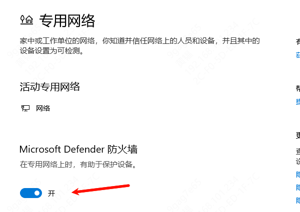 暂时禁用防护