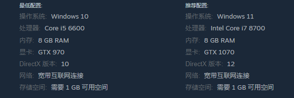 《R.E.P.O.》电脑配置要求
