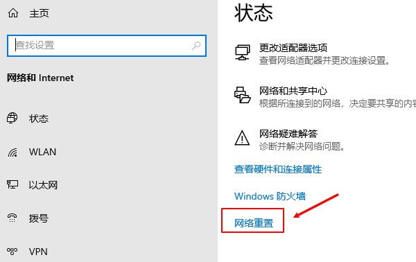 网络重置