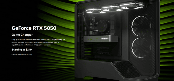 正式支持 RTX 5050