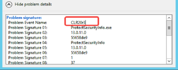什么是 CLR20r3 错误
