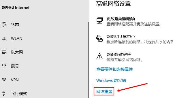 网络重置