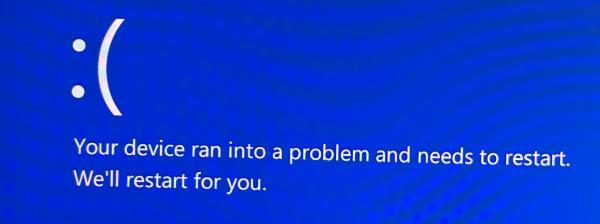 蓝屏INACCESSIBLE_BOOT_DEVICE错误