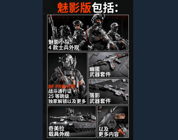 版本与预购奖励