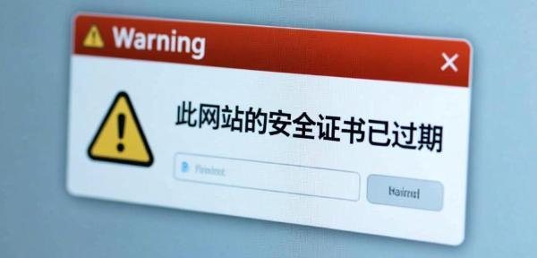电脑证书过期的常见表现