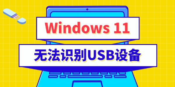 win11无法识别USB设备怎么办 win11无法识别USB设备怎么办