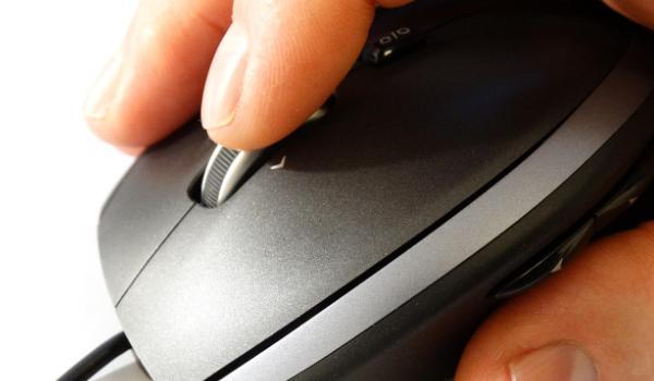 清理鼠标滚轮灰尘