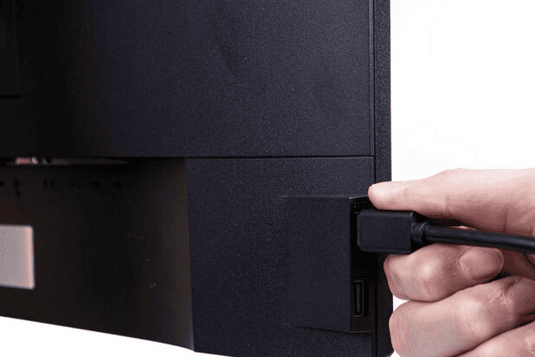 检查显示器连接与信号稳定性