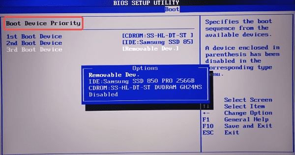 重设启动顺序 重设启动顺序