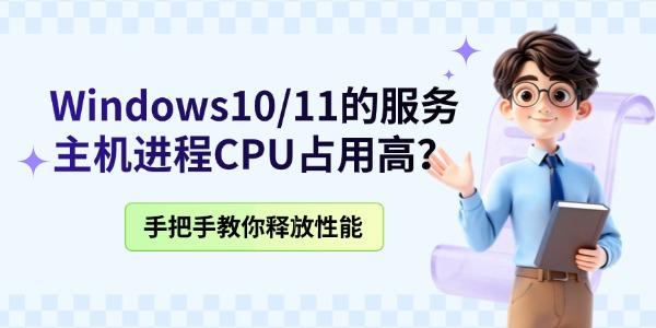 Windows10/11的服务主机进程CPU占用高？手把手教你释放性能