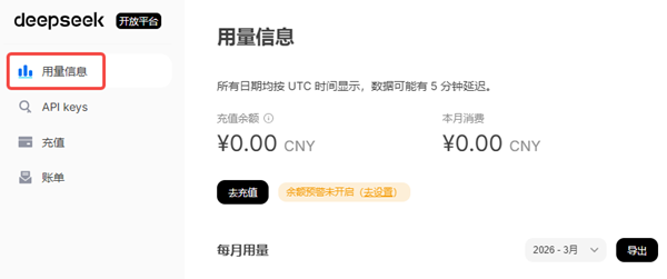 查看Token使用情况