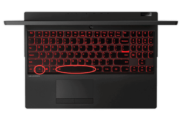 通过快捷键开启键盘灯 通过快捷键开启键盘灯