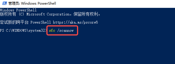 检查系统文件完整性