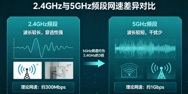 单频与双频网速差异