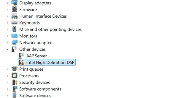什么是Intel High Definition DSP驱动