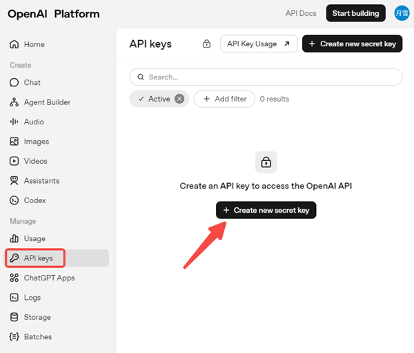 获取 API Key 获取 API Key