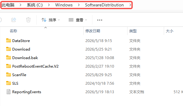 清除更新缓存
