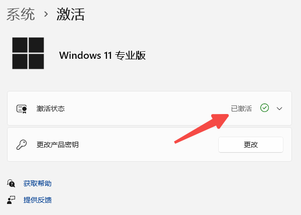 检查系统是否激活
