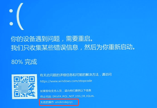 amdkmdag.sys蓝屏是什么