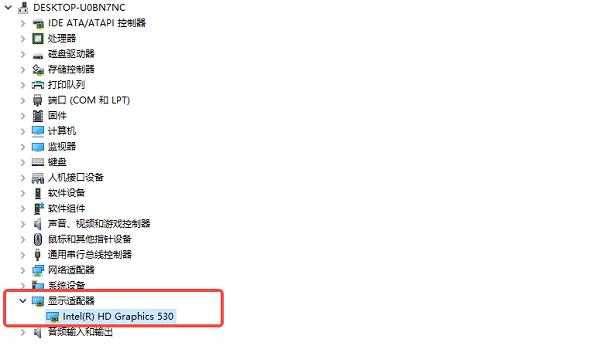 查看是否出现新的显卡设备 查看是否出现新的显卡设备
