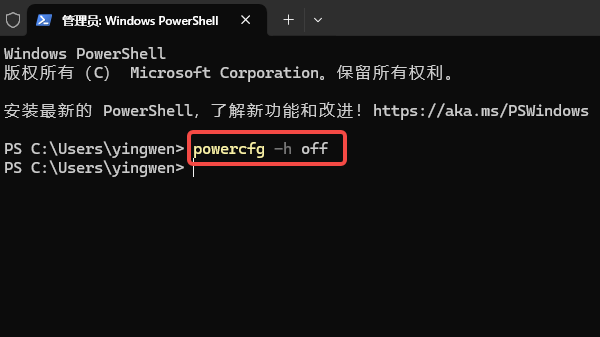 关闭异常的睡眠模式