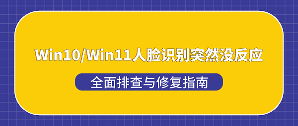 Win10/Win11人脸识别突然没反应?全面排查与修复指南 Win10/Win11人脸识别突然没反应?全面排查与修复指南