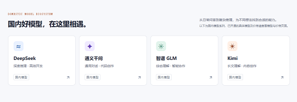 通过统一API接入28+款国产大模型