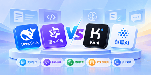 四大国产大模型硬核实测：DeepSeek、通义、Kimi、智谱到底谁更强？