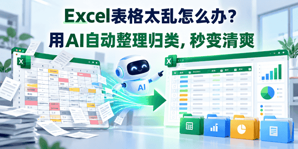 Excel表格太乱怎么办