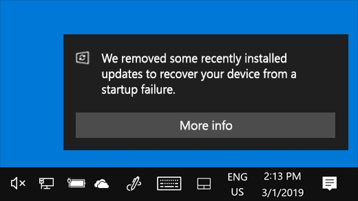 Windows 10现可以自动卸载导致系统故障的“问题更新”
