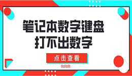 笔记本数字键盘打不出数字 4种方法教会你