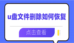 u盘文件删除如何恢复 常见的5个恢复方法