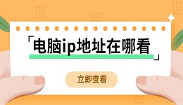 电脑ip地址在哪看 一文带你快速找到