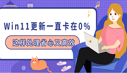 Win11更新一直卡在0%？这样处理省心又高效