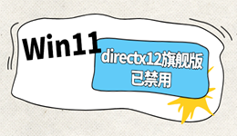 Win11 directx12旗舰版已禁用怎么开启 试试这几招