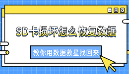 SD卡损坏怎么恢复数据？教你用数据救星找回来