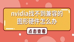 nvidia找不到兼容的图形硬件怎么办 一文教你解决