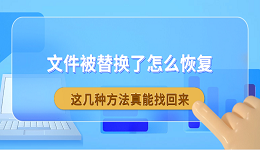 文件被替换了怎么恢复?这几种方法真能找回来!