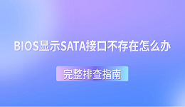 BIOS显示SATA接口不存在怎么办？完整排查指南
