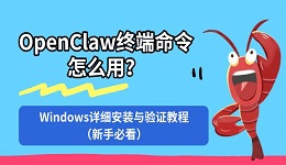 OpenClaw终端命令怎么用？Windows详细安装与验证教程（新手必看）