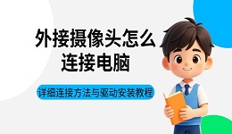 外接摄像头怎么连接电脑 详细连接方法与驱动安装教程