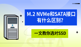 M.2 NVMe和SATA接口有什么区别？一文教你选对SSD