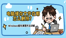 电脑缓存文件在哪怎么删除？Windows缓存清理方法详解