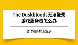 The Duskbloods无法登录游戏服务器怎么办 教你逐步排查解决