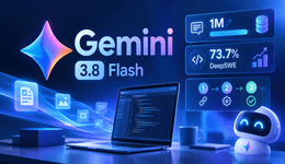 Gemini 3.8 Flash上线：1M上下文+73.7% DeepSWE得分，三步快速接入