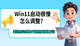 Win11启动很慢怎么调整？关闭启动项及开机速度优化方法