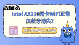 Intel AX210网卡WiFi正常但蓝牙消失？驱动安装解决方法指南