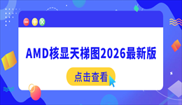 AMD核显天梯图2026最新版：从780M到8060S，一张表看懂排名