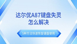 达尔优A87键盘失灵怎么解决 5种方法快速恢复键盘使用